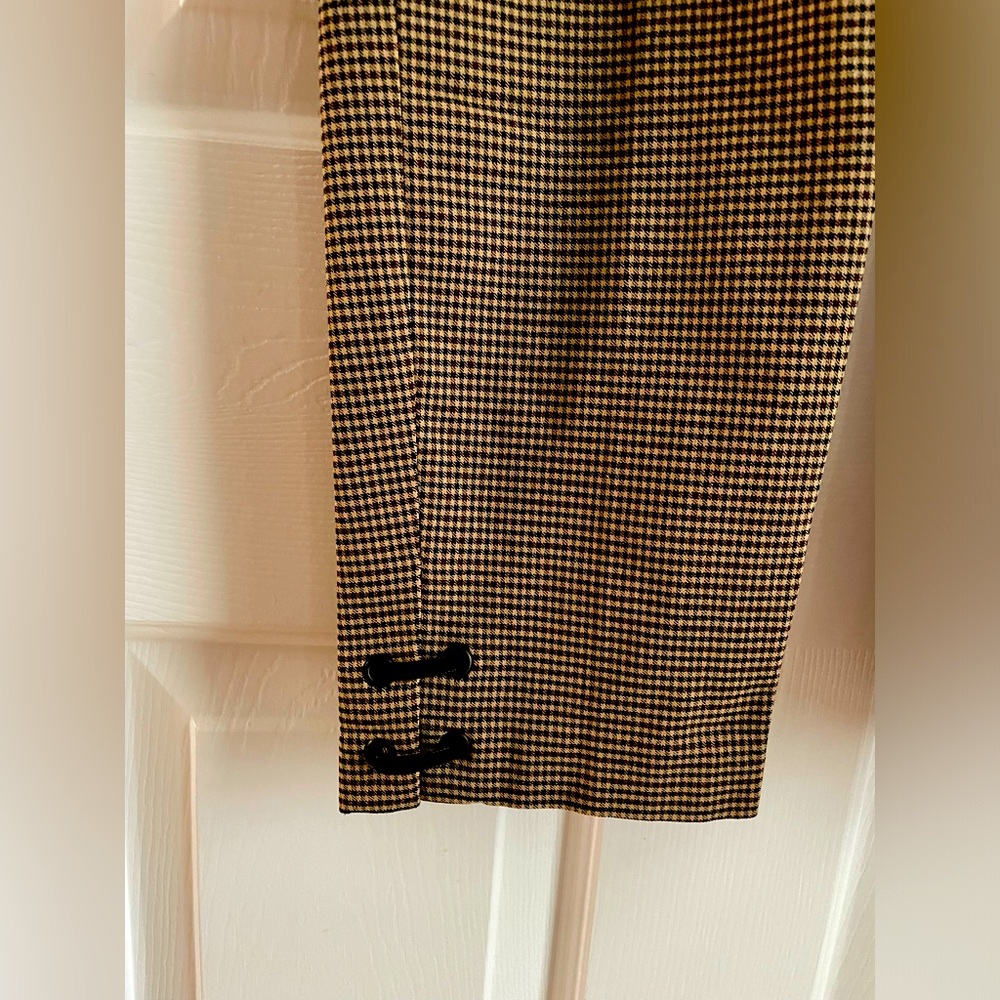 Lisette Brown/Tan Patterned Pants - image 2